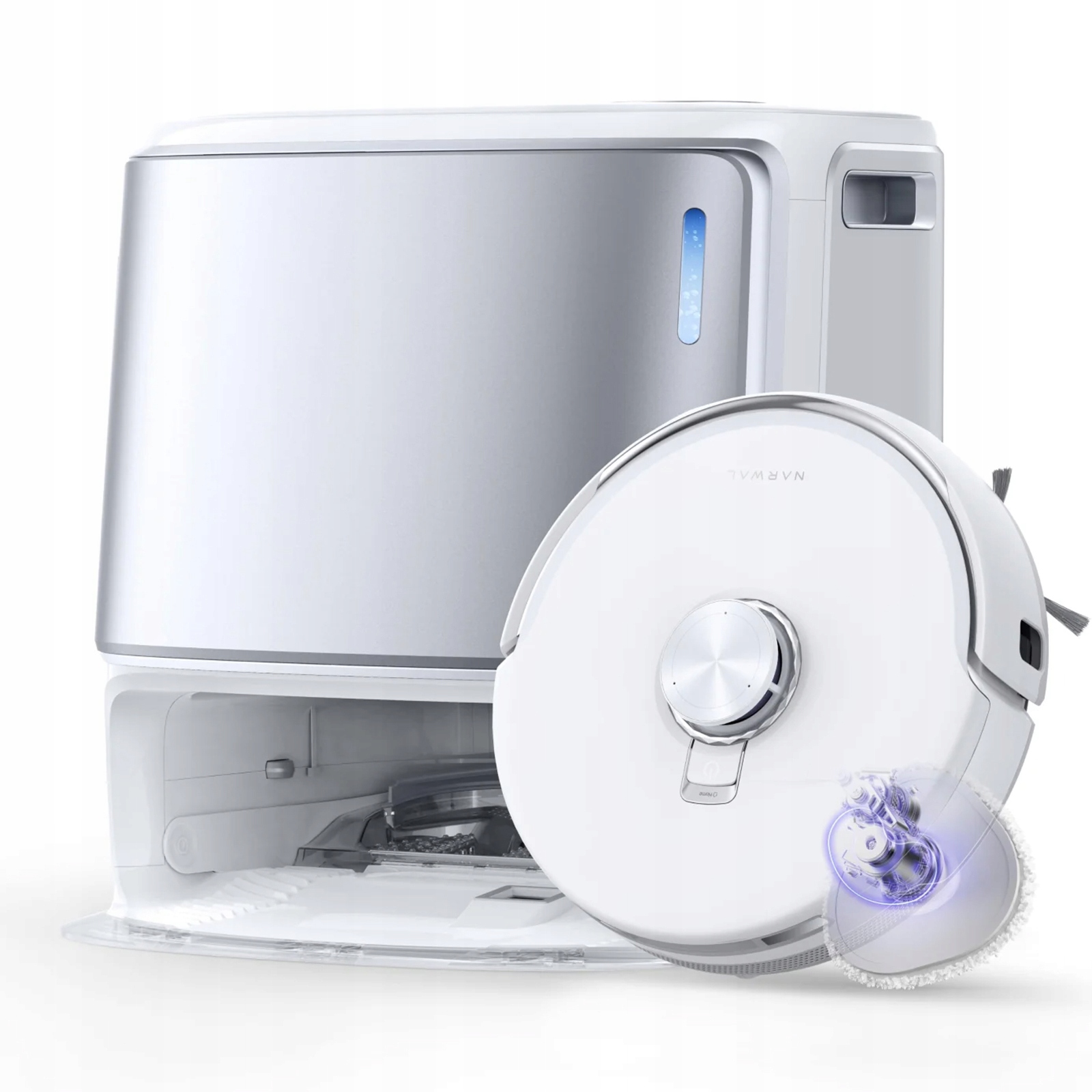 Robot sprzątający Narwal Z10 Ultra mopowanie 18000Pa EdgeReach