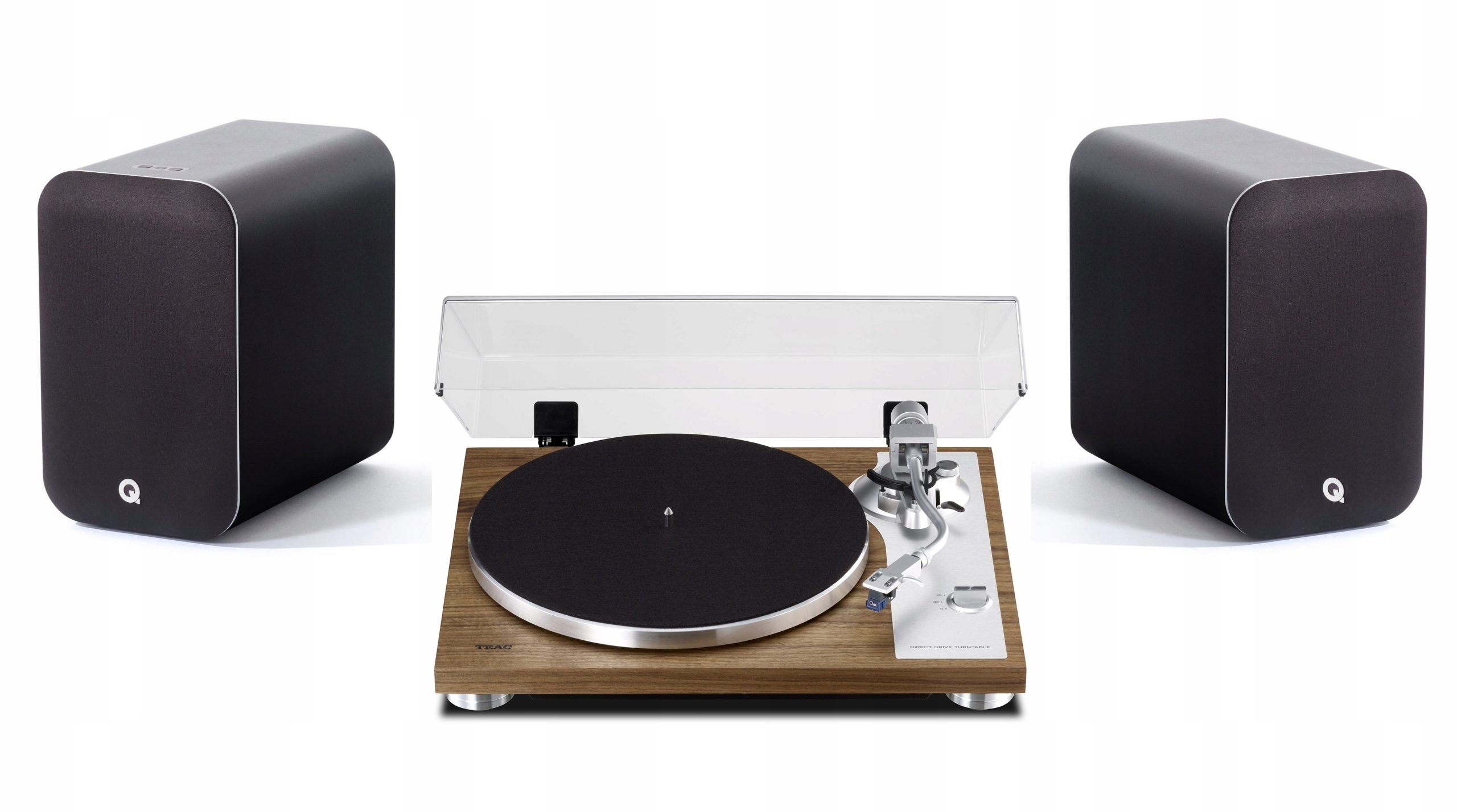 Teac TN-4D-SE Walnut Q Acoustics M20 Hd Black Kompletní Sada All-in-one