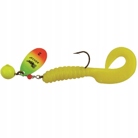 Błystka Mepps Aglia Spinflex Fluo Tiger Yellow Nr 2 10G