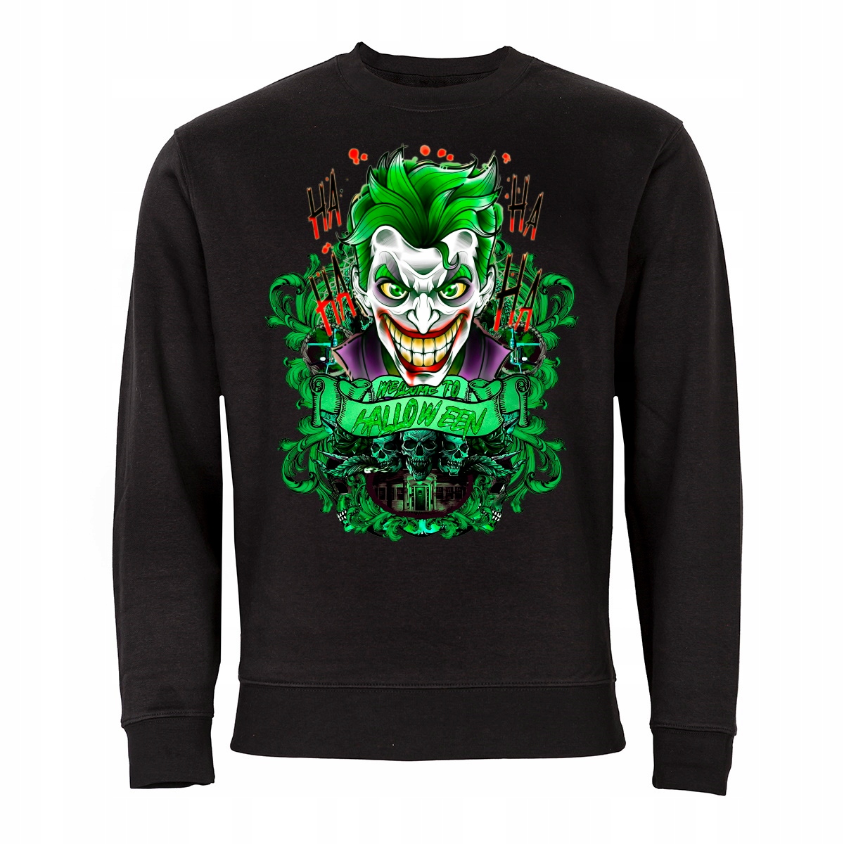 

Męska Bluza Filmowa Na Halloween Horror Joker
