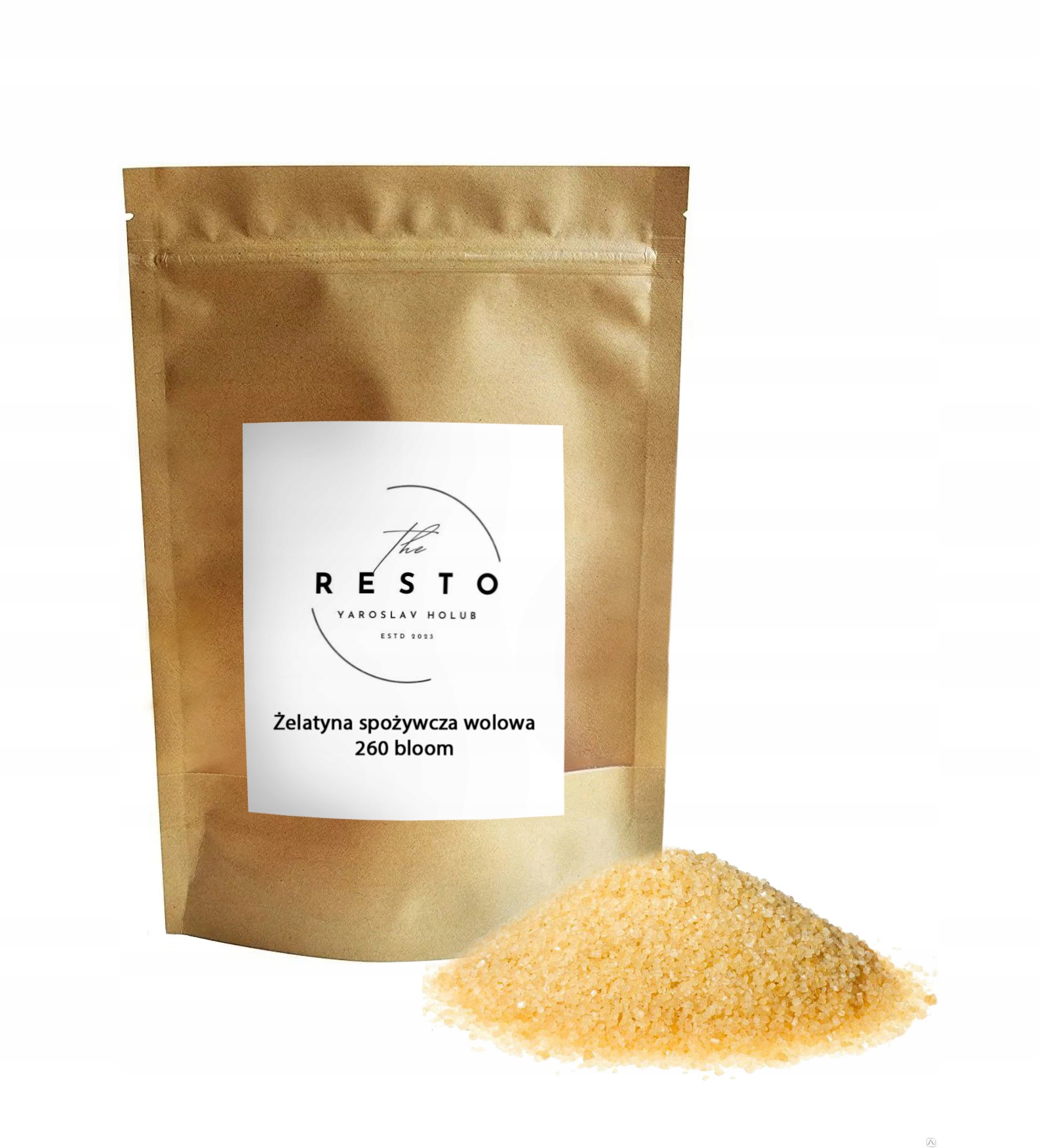 Levně Želatina Potravinářská Želatina 260-280 bloom 1KG