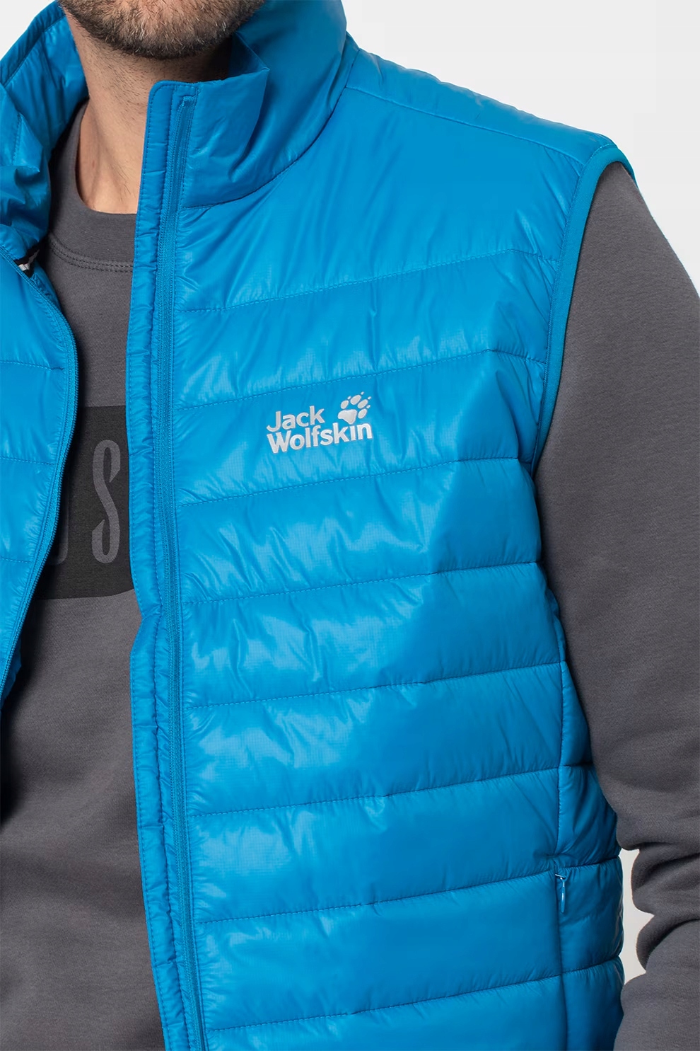 Kamizelka męska ciepła puchowa Jack Wolfskin kamizelka , rozm. M