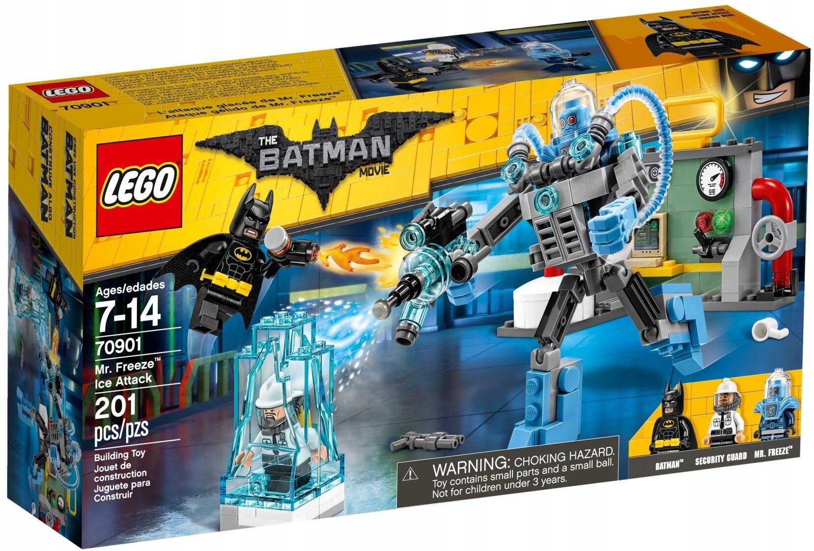 Lego Batman Movie 70901 Ledový útok pana Freeze Nové