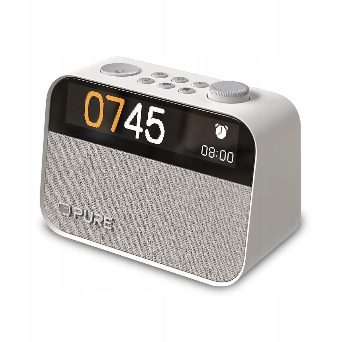 Pure Moment radiobudík, Dab+/fm rádio, bílé zvuky, bílý