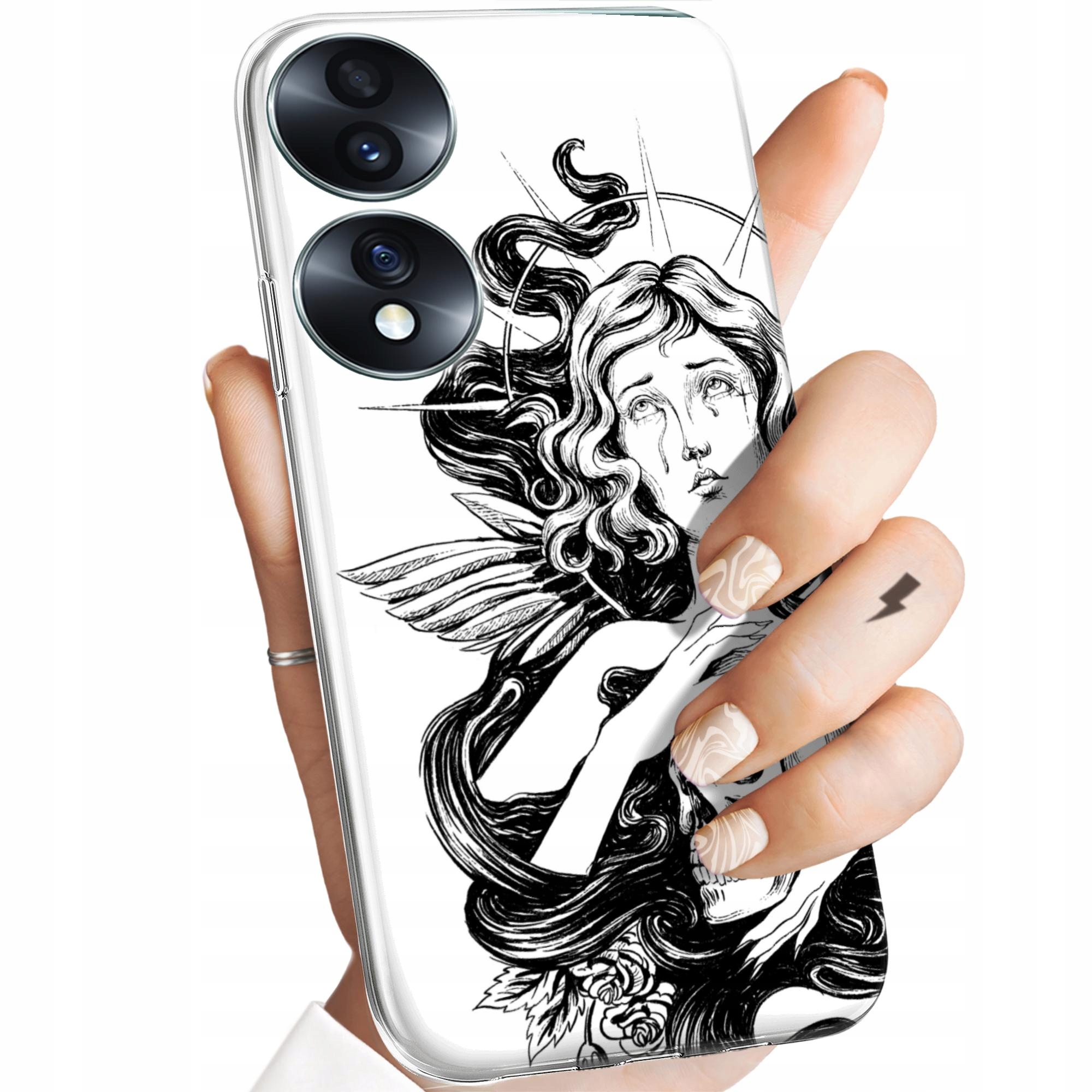 Etui Do Honor 70 Anioł Aniołek Kupidyn Obudowa Pokrowiec Case