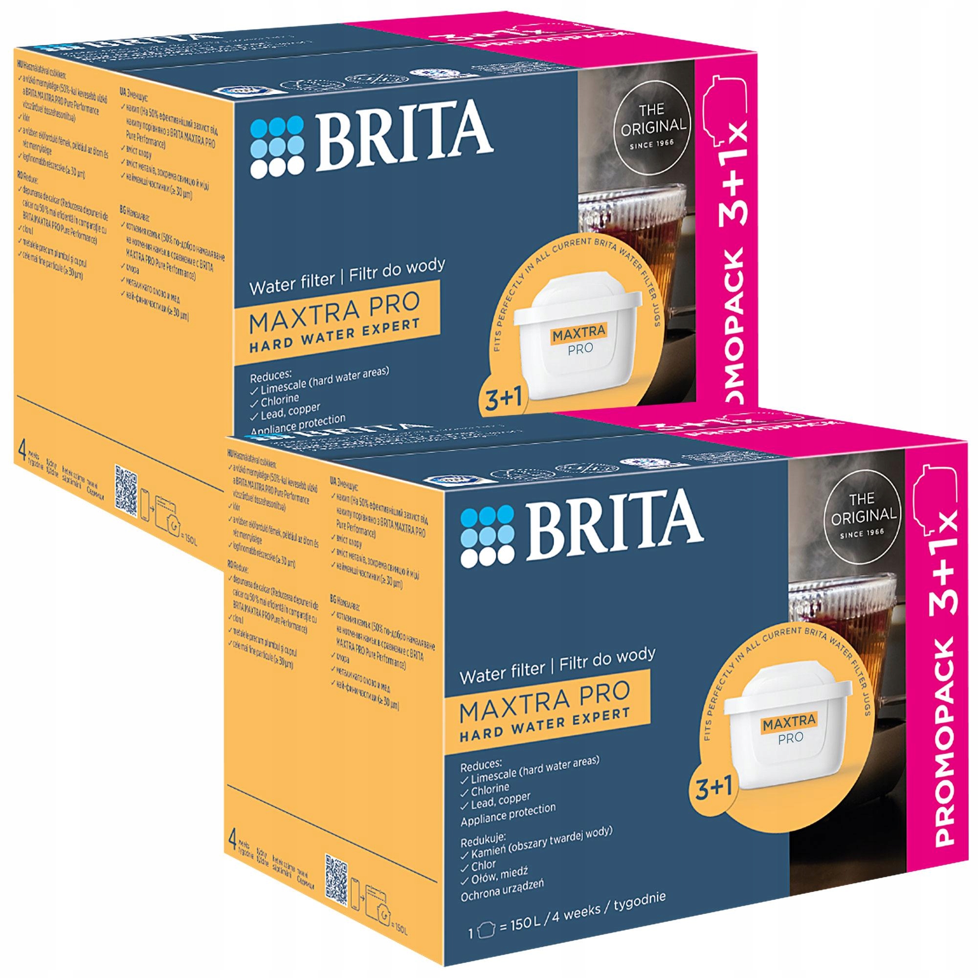 Náplň Brita Maxtra Pro Hard Water do kanvice Brita Style 8x tvrdá voda