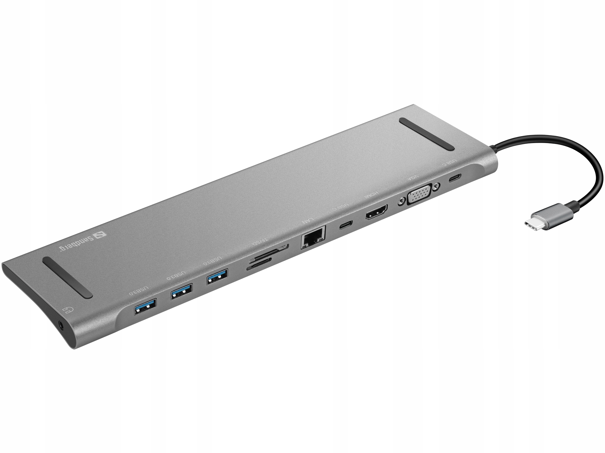 Sandberg Usb-c 10-in-1 Dokovací Stanice