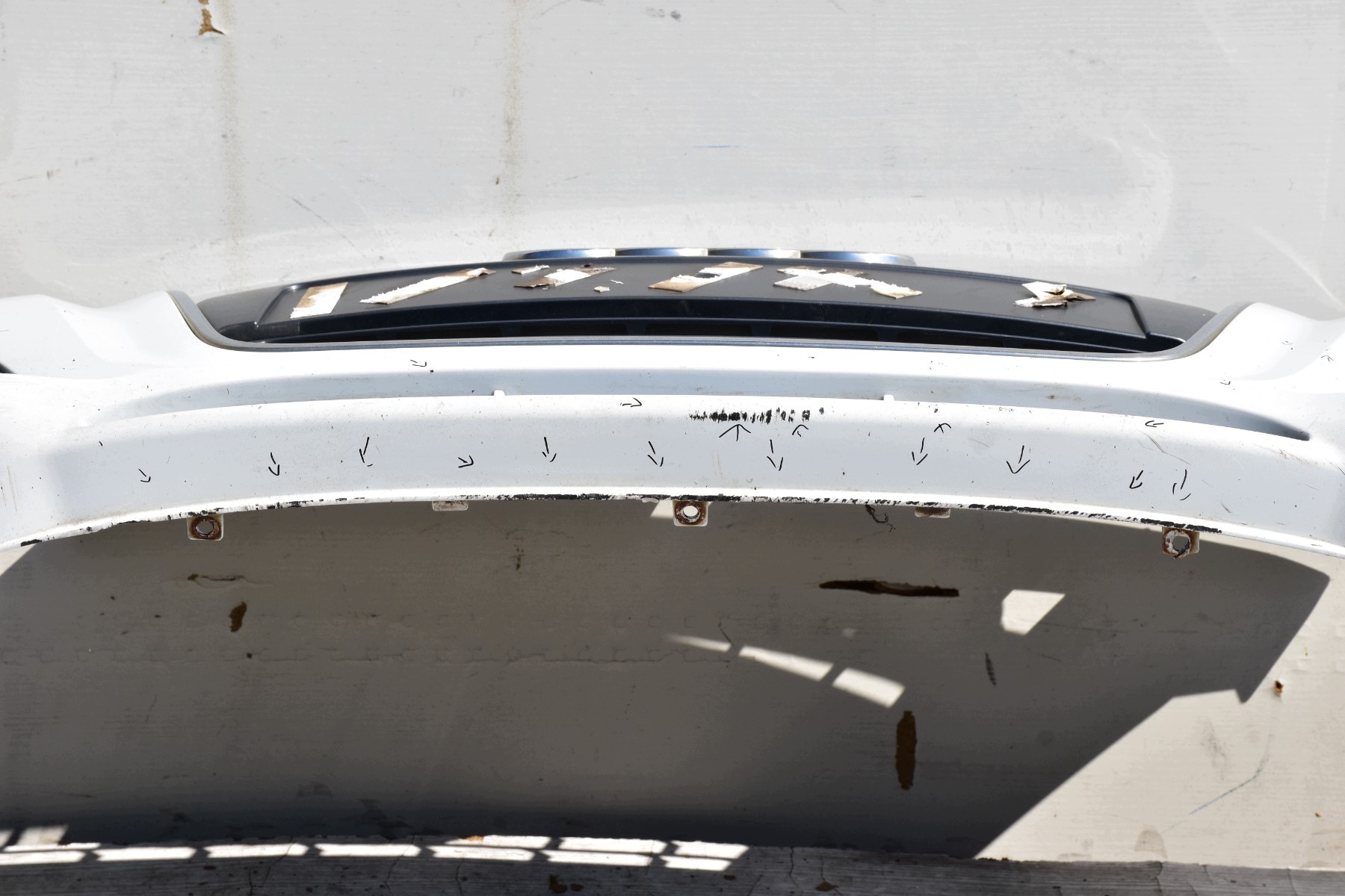 bumper front AUDI A3 8P LIFT 2008-2012 Kod lakieru: LY9C