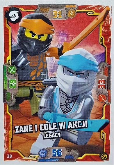 Lego Ninjago Karta Seria 7 nr 038