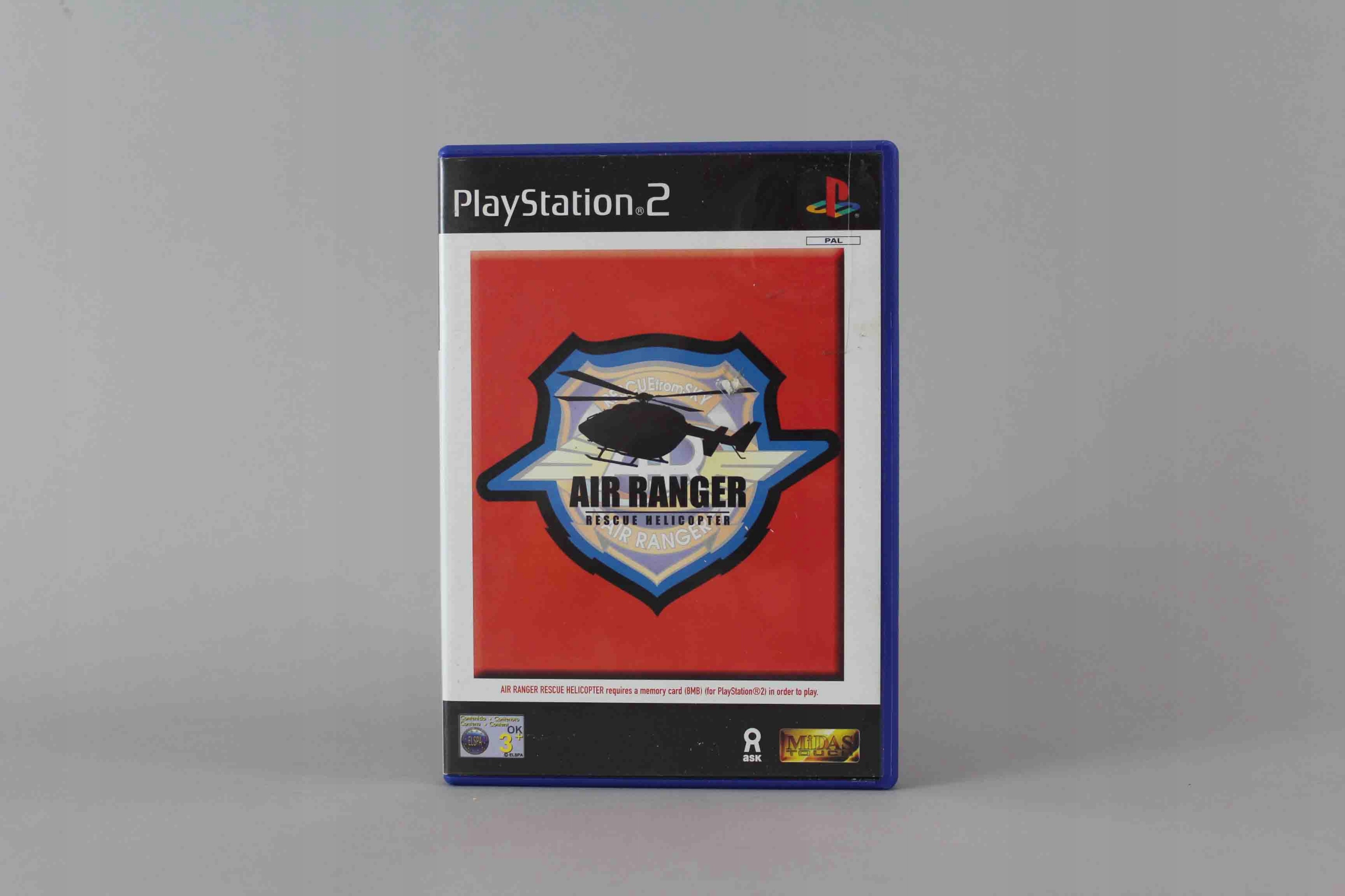 AIR RANGER RESCUE PS2 Platforma Sony PlayStation 2 (PS2)