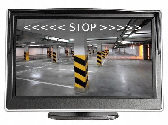 Czujnik parkowania WIDEO monitor kamera cofania Brand other