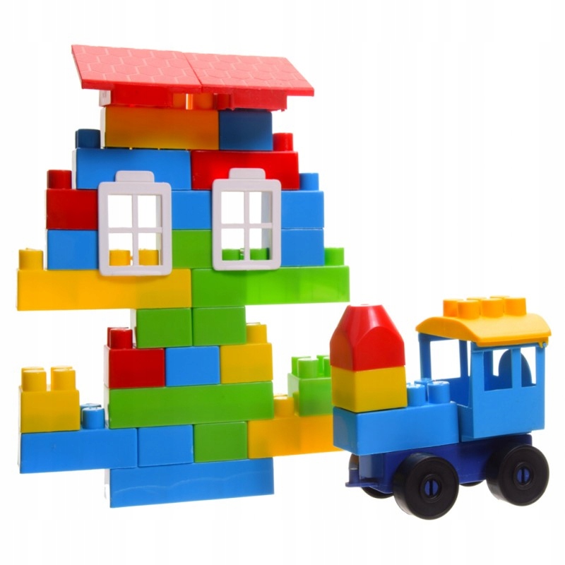 DUŻE KLOCKI DODATKI 1000 ELEMENTÓW K2 PREZENT Marka Baja