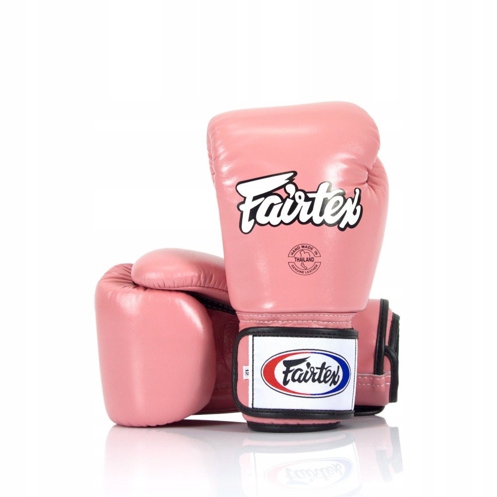 Boxerské rukavice Fairtex BGV1 10oz Růžové Premium Kůže Thajsko