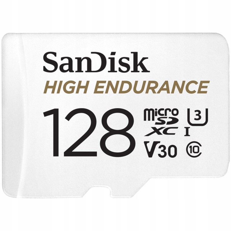 Pamäťová Karta SanDisk High Endurance microSDXC U3 V30 4K 128 Gb pre kameru