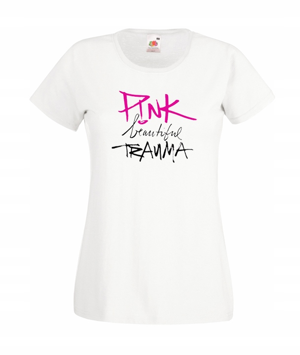 

M Koszulka Damska Pink Beautiful Trauma Wzór