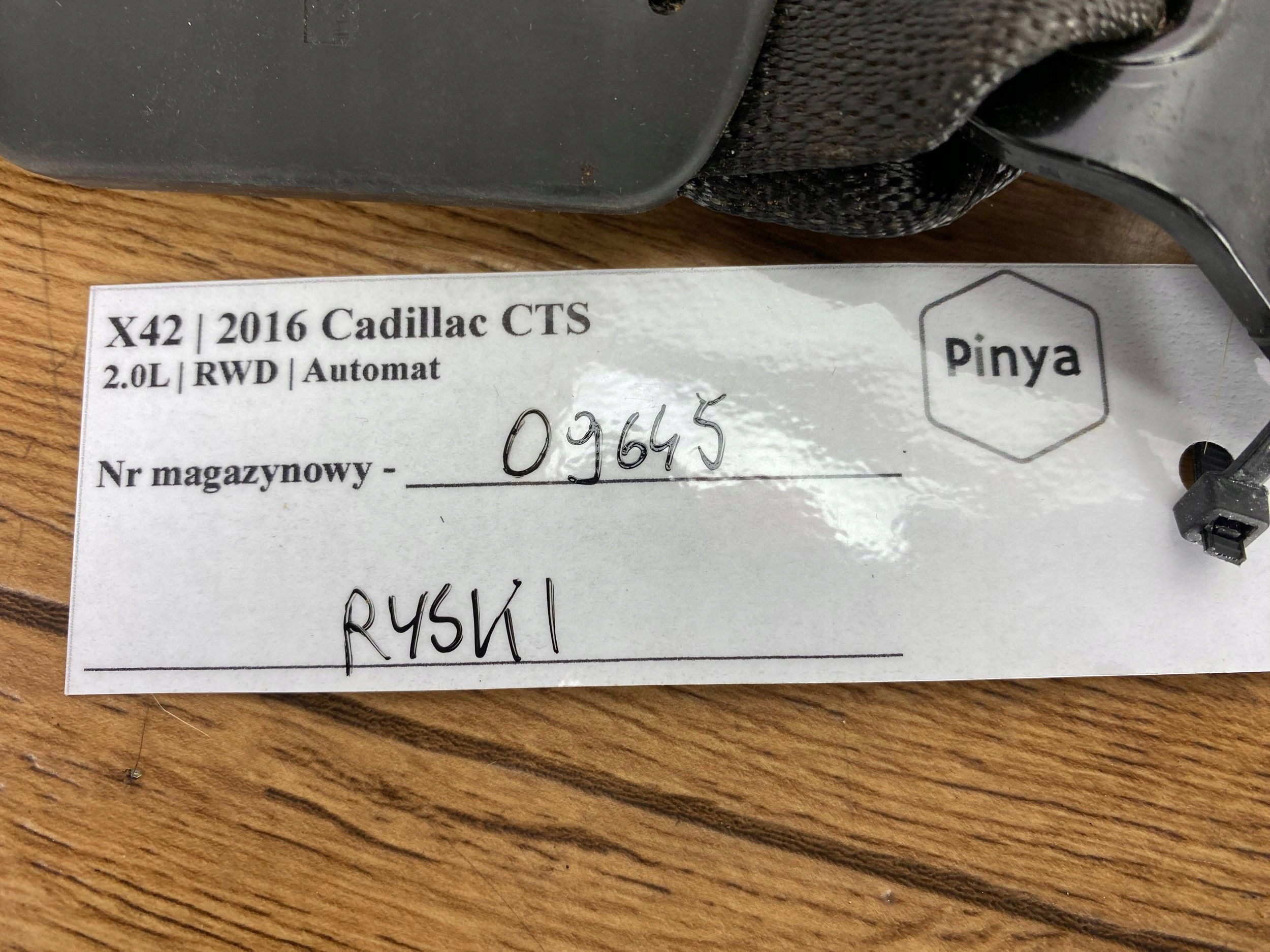 крепление ремня заднего Cadillac CTS III 2014+