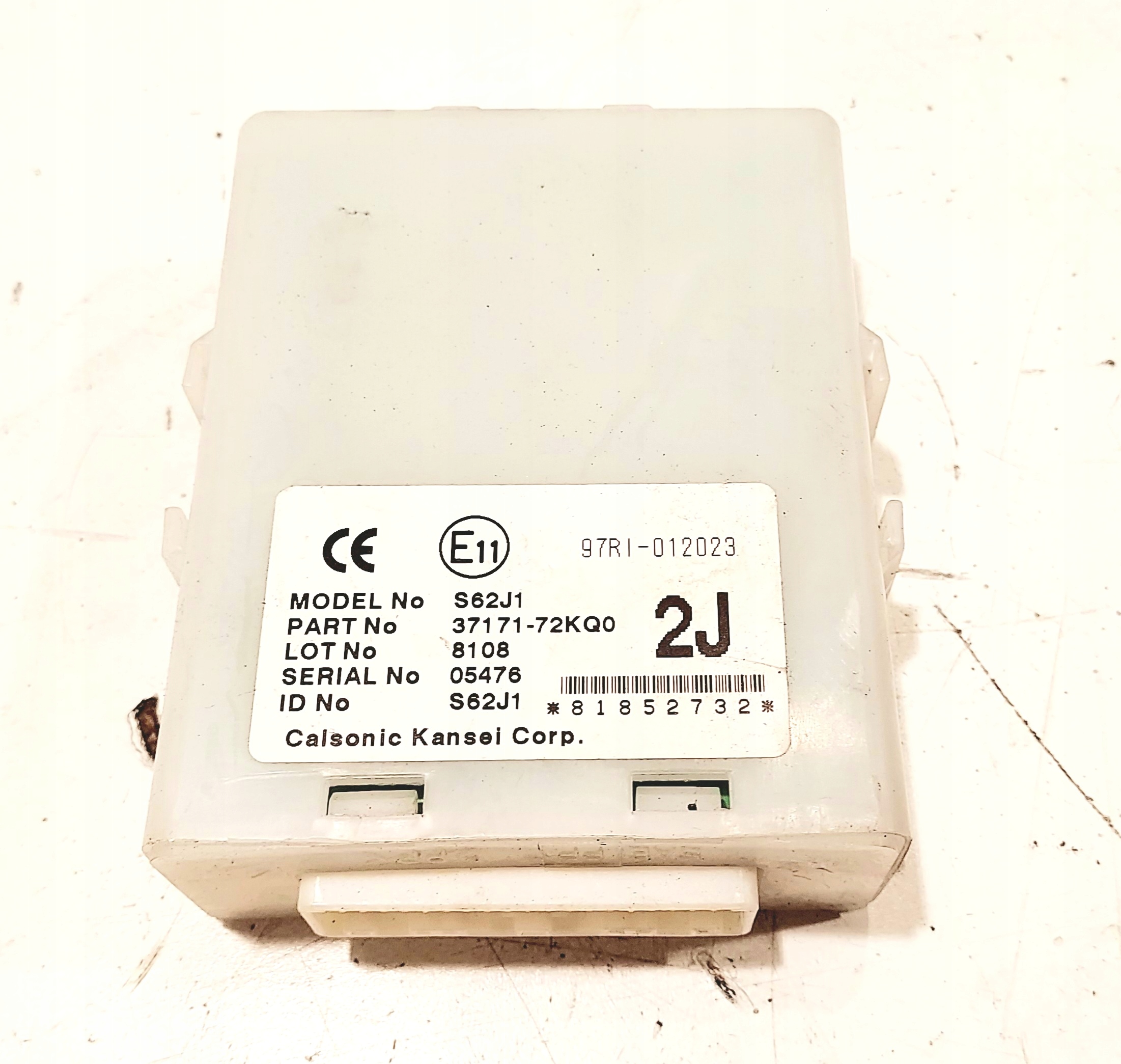 Module Direction assistée 37171-72KQ0 SUZUKI SWIFT MK6