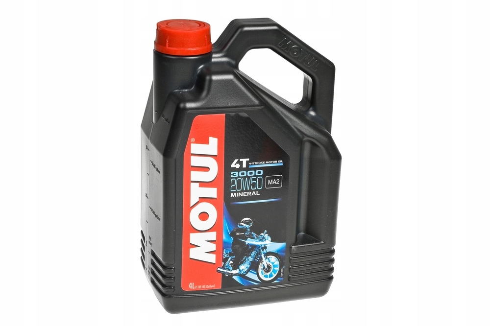 Motorový olej Motul 3000 4T 20W50, 4 litre (minerálny)