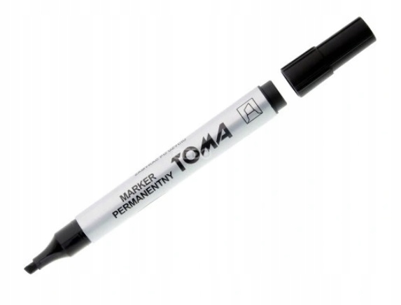 MARKER PERMANENTNY TOMA TO-091 CZARNY