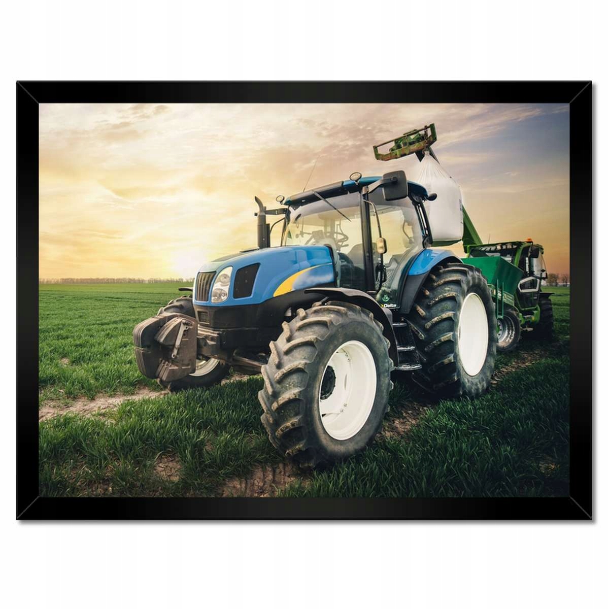 Plakáty v rámu 40x30 Traktor s hnojivem