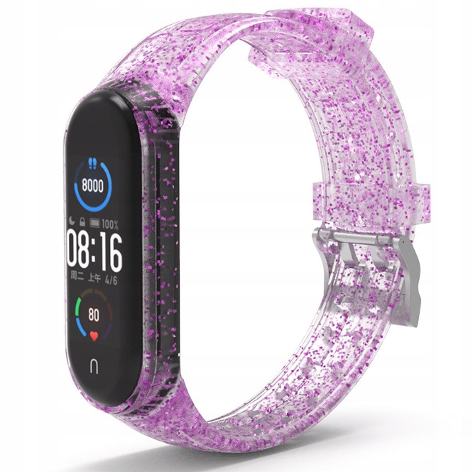 

Xiaomi BAND5 BAND6 opaska zamienna Brokat 2xklamra