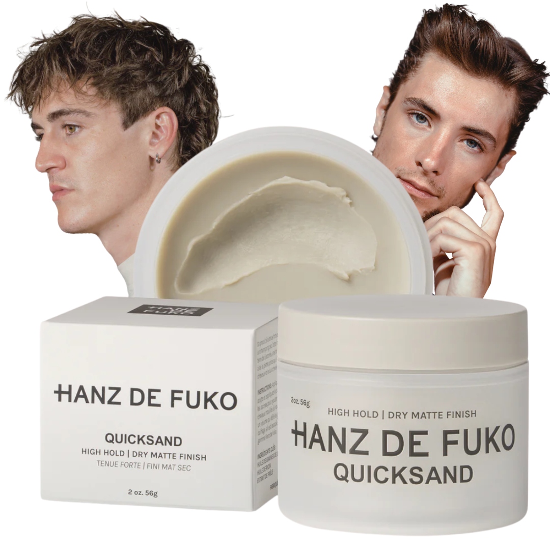 Pomáda na vlasy Hanz De Fuko Quicksand Silný úchop Matný povrch 60 Ml