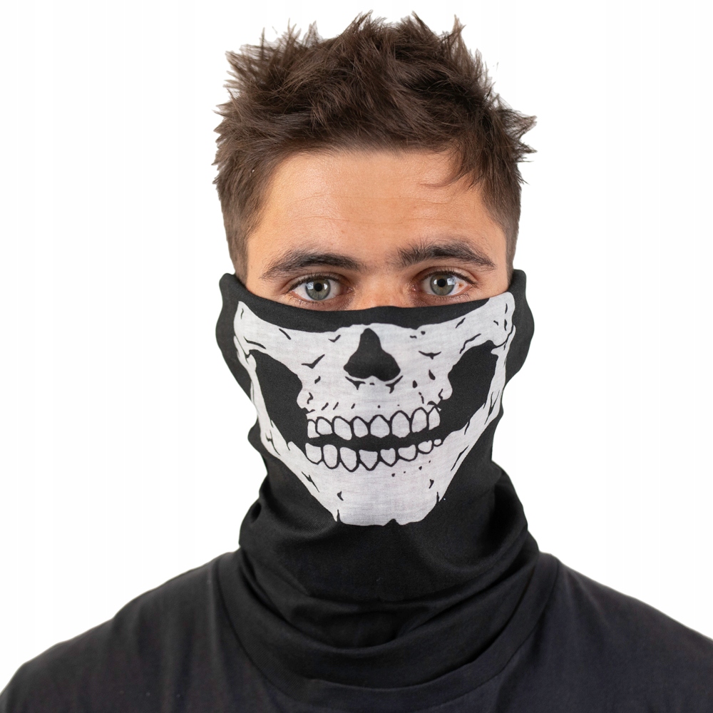 KOMINIARKA KOMIN TUBA BANDAMA CHUSTA SKULL CZASZKA Marka inna