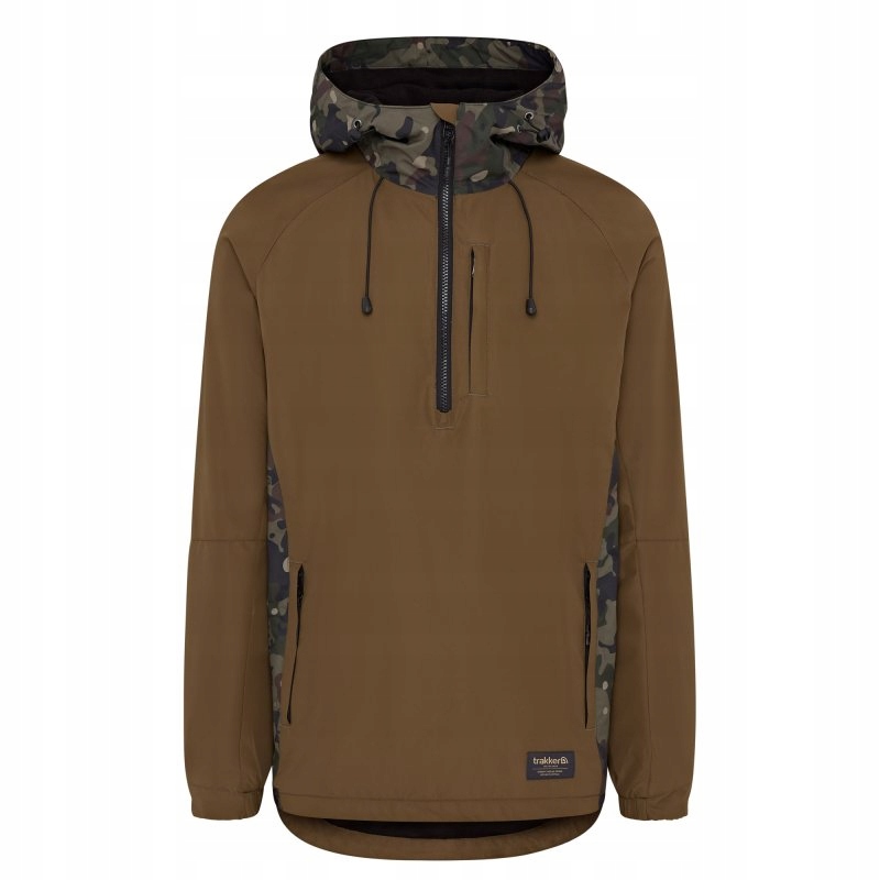 Bluza Trakker TechPro Half-Zip Hoody XL- wodoodporna bluza z kapturem