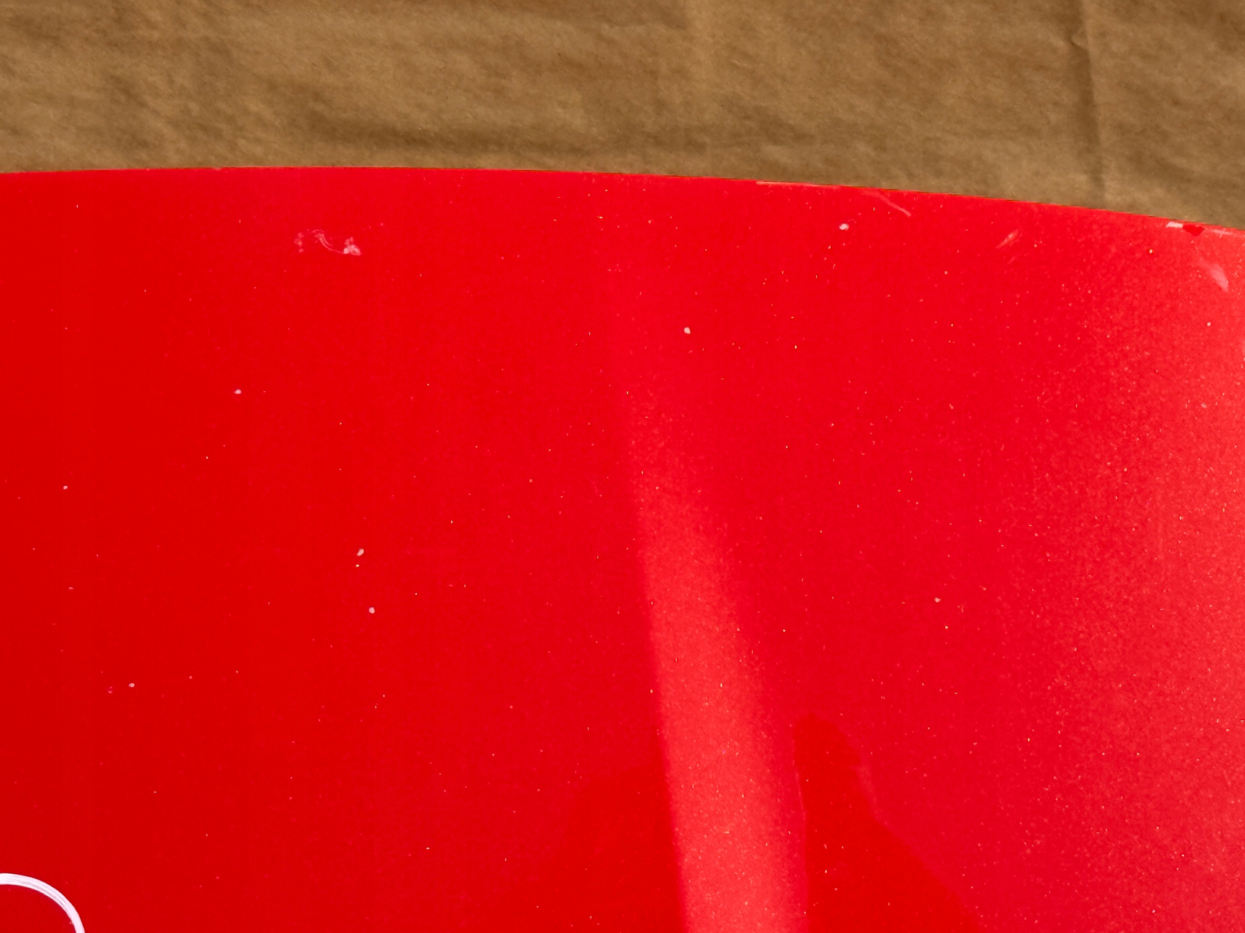 FORD FIESTA MK7 ST LIFT 2012-2017 bonnet front MOLTEN ORANGE original