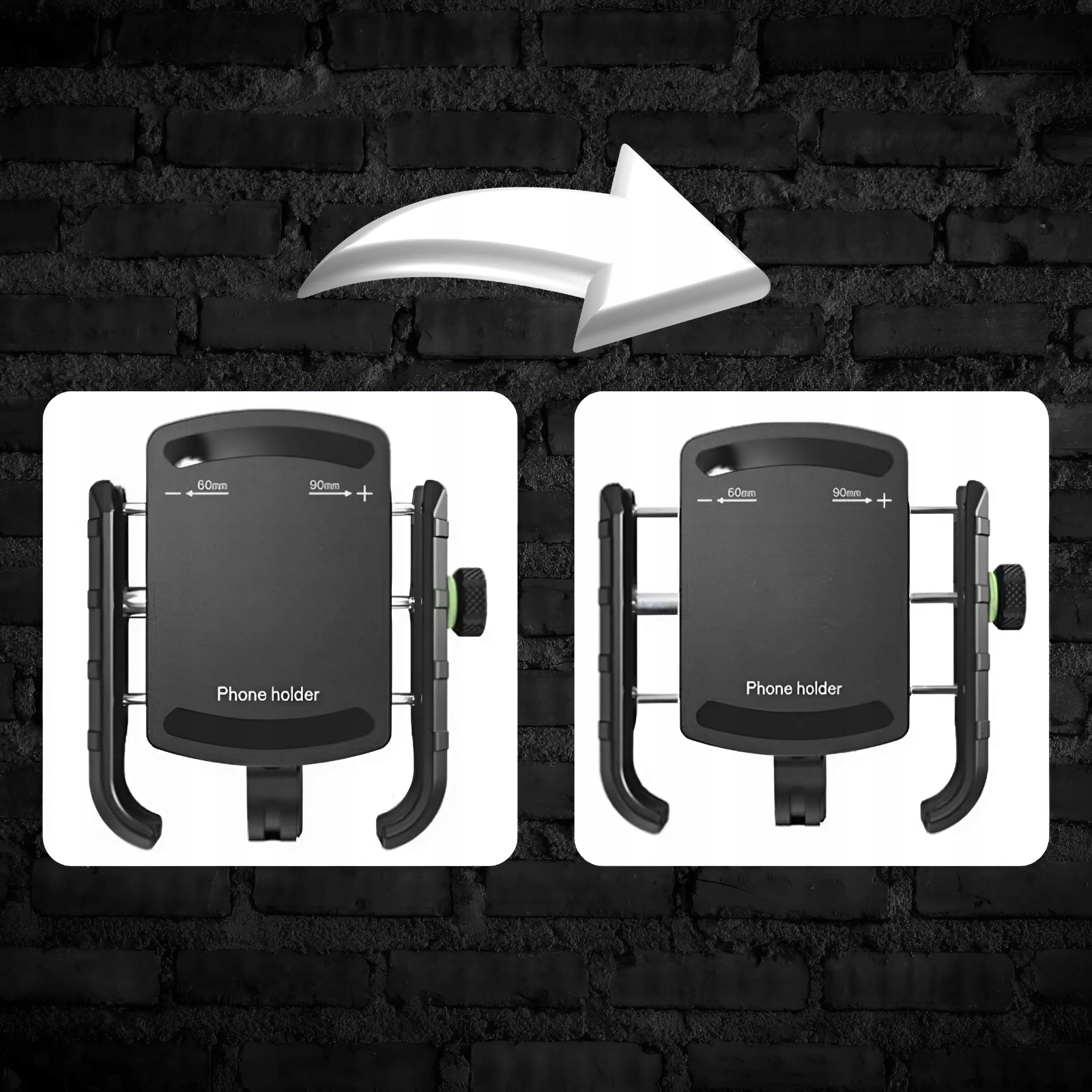 UCHWYT MOTOCYKLOWY NA TELEFON + SZYBKA ŁADOWARKA+KABEL DO TELEFONU MOTORU Producent inny