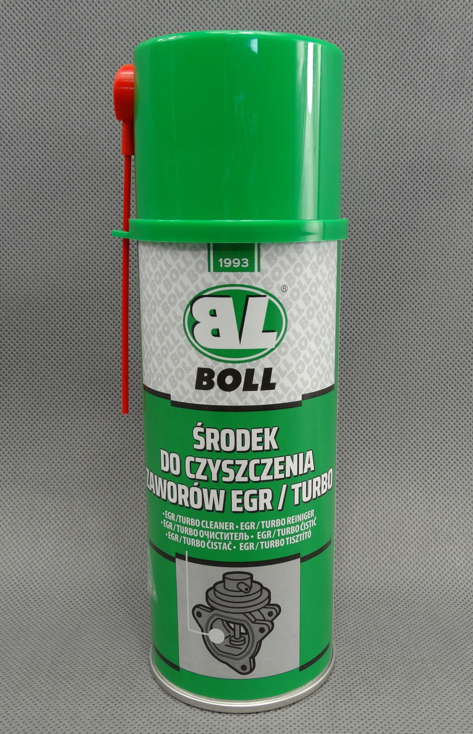 BOLL ŚRODEK DO CZYSZCZENIA ZAWORÓW EGR/TURBO 400ml Rodzaj czyszczenie turbo, kolektora, EGR