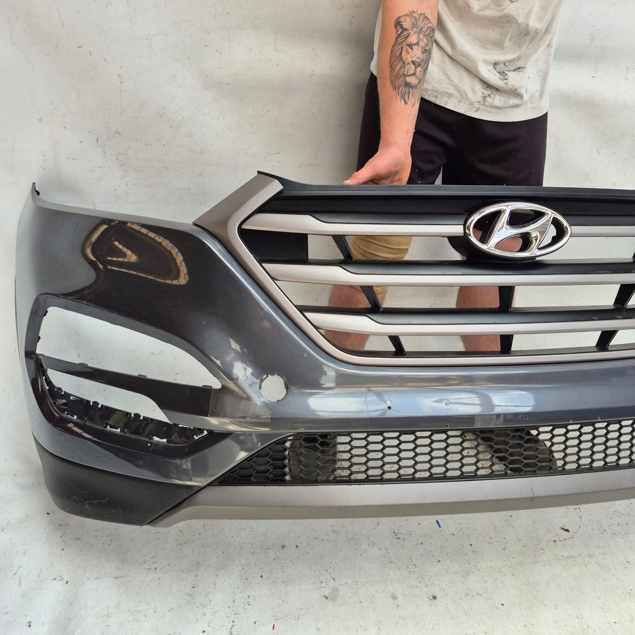 HYUNDAI TUCSON III 15- bumper front front 86511-D7100