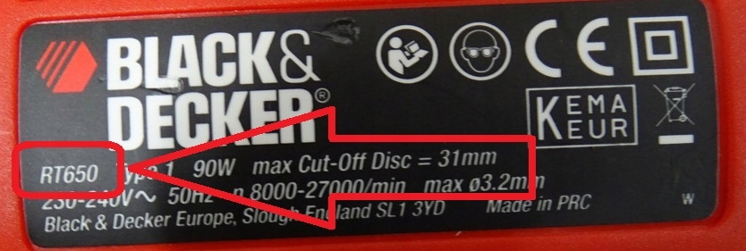 BLACK&DECKER Część Zamienna do EMAX32 - WRZECI Marka inna