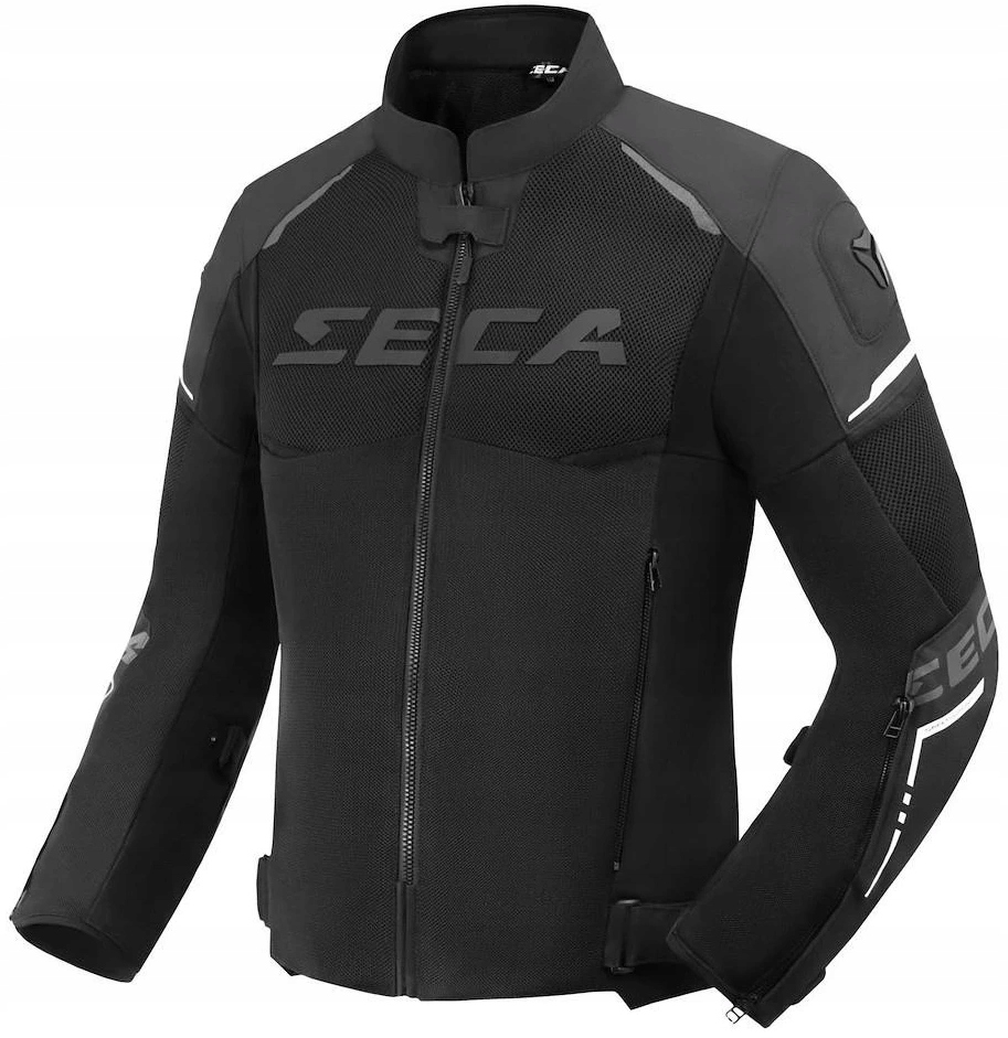 Seca Airflow III Čierna Motocyklová Textilná Bunda L
