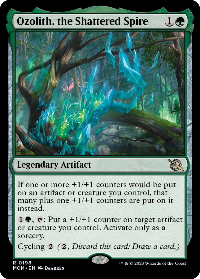 Mtg Ozolith, the Shattered Spire (r)