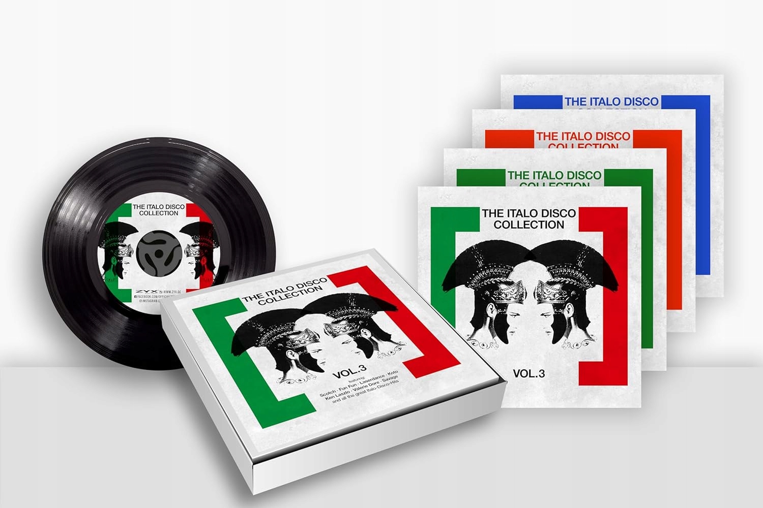 The Italo Disco Collection Vol. 3 2025 4LP Box Mousepad Savage Koto