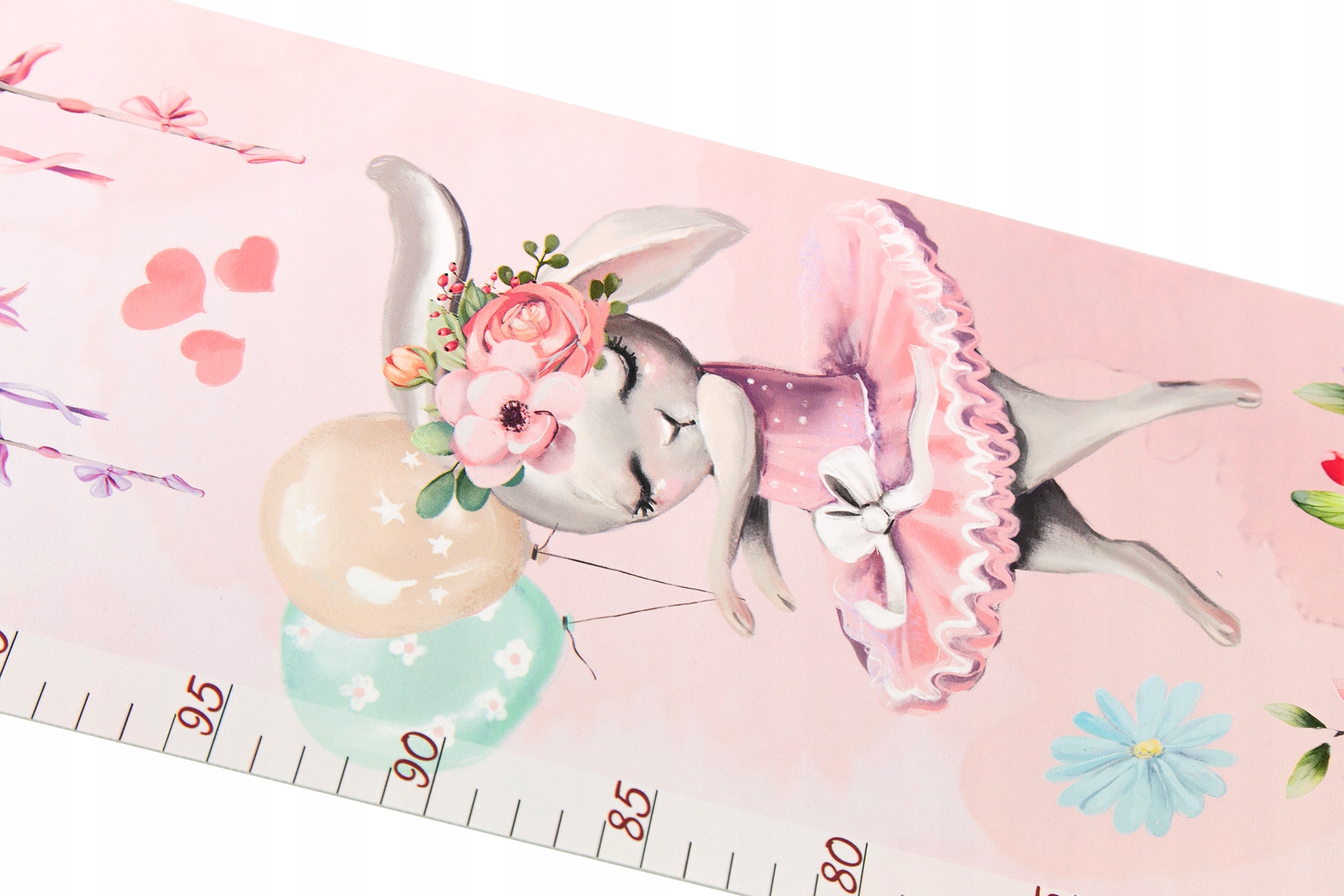 Miarka wzrostu dla dzieci na PŁÓTNIE Baletnice I Kolor wielokolorowy