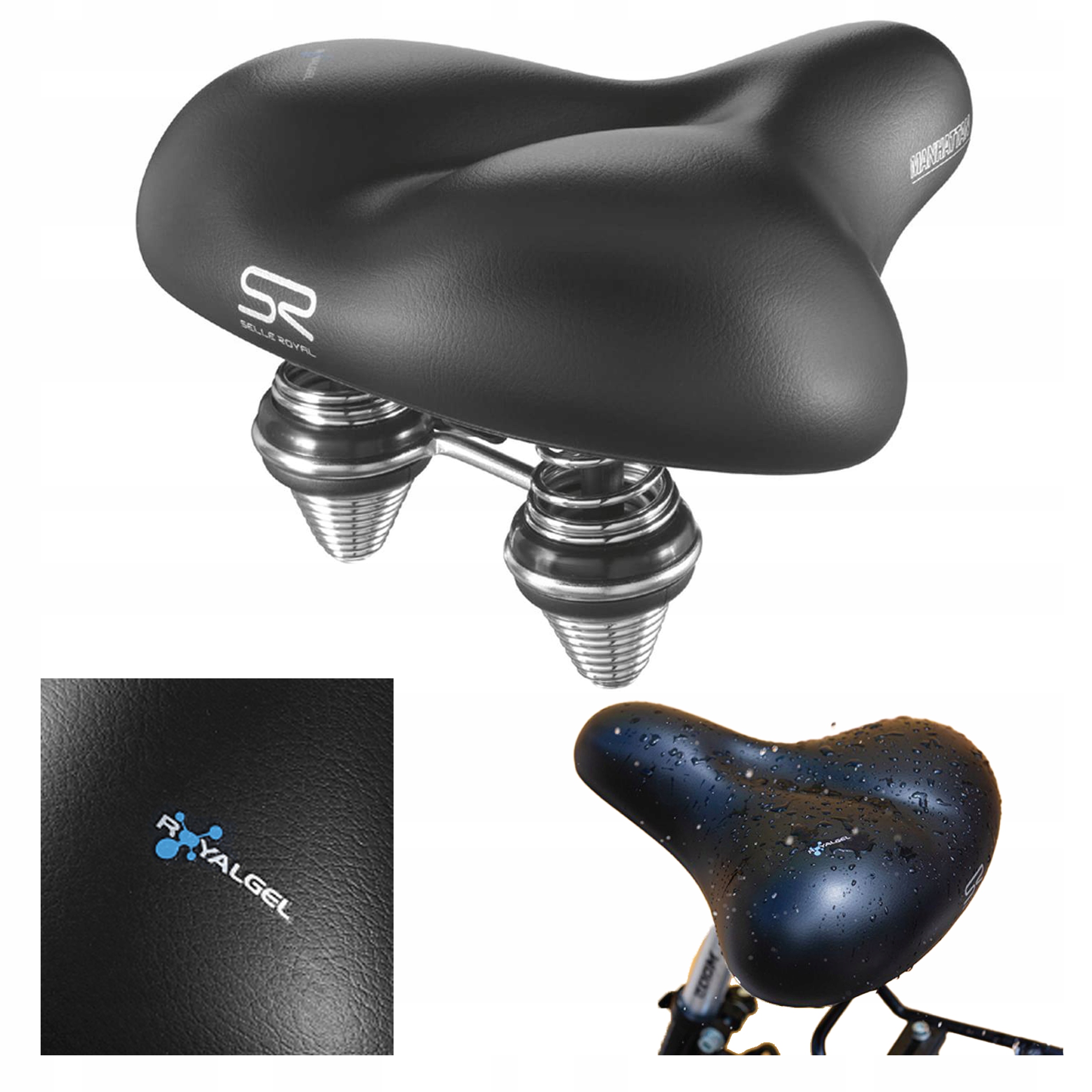 Siodełko Rowerowe Selle Royal Manhattan Royalgel