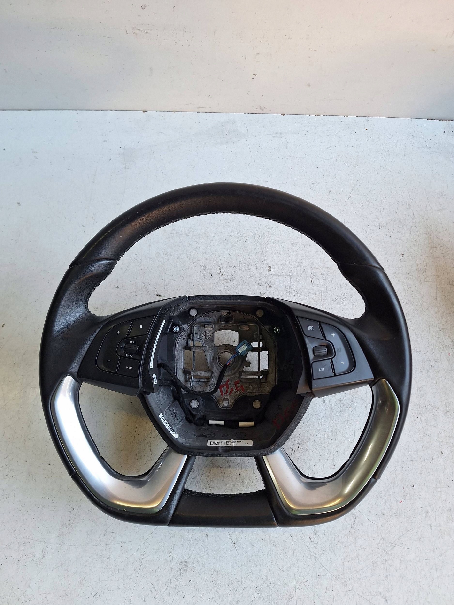 CITROEN DS5 LIFT 15-18 lenkrad MULTIFUNKCJA Leder
