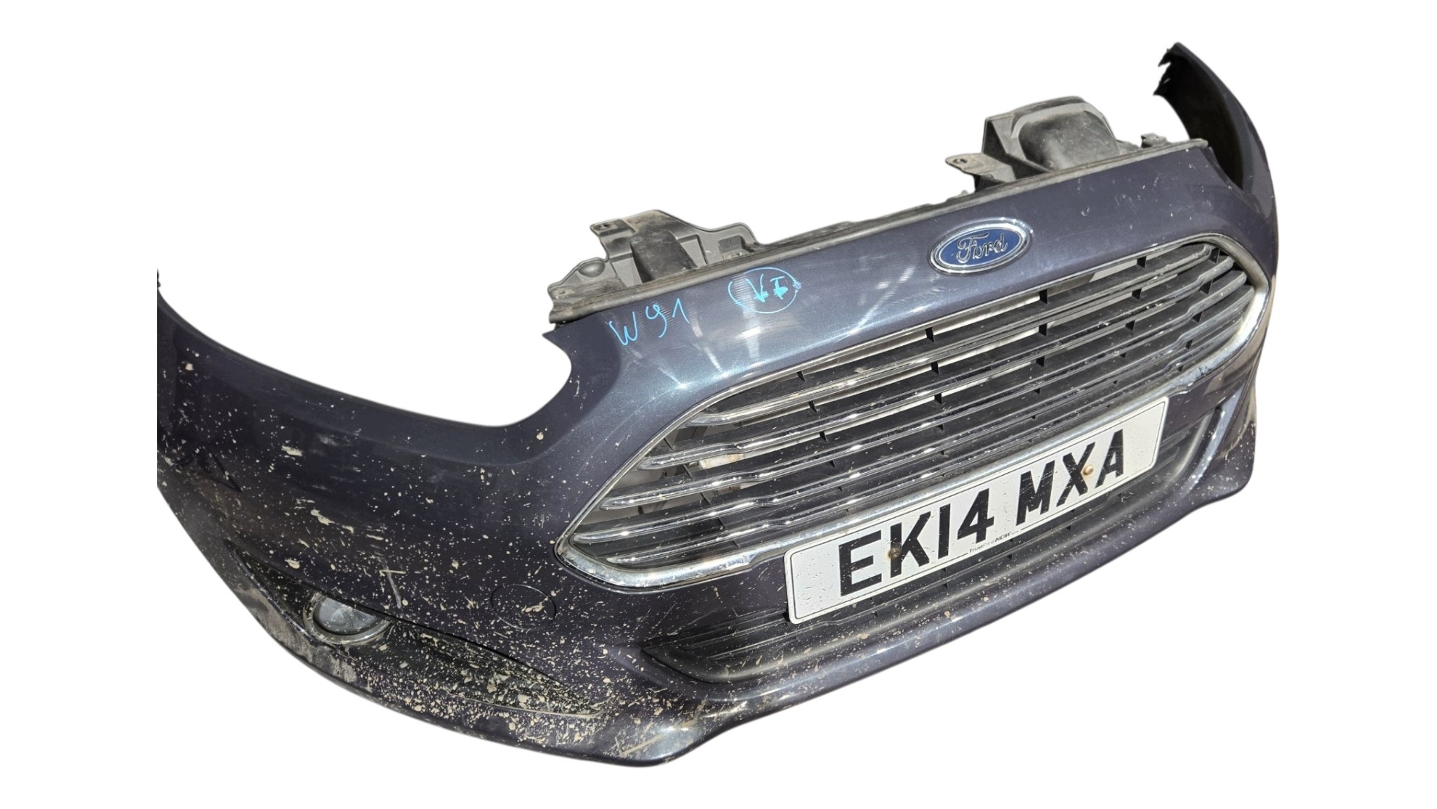 FORD FIESTA MK7 LIFT 2012-2017 bumper front midnight sky original