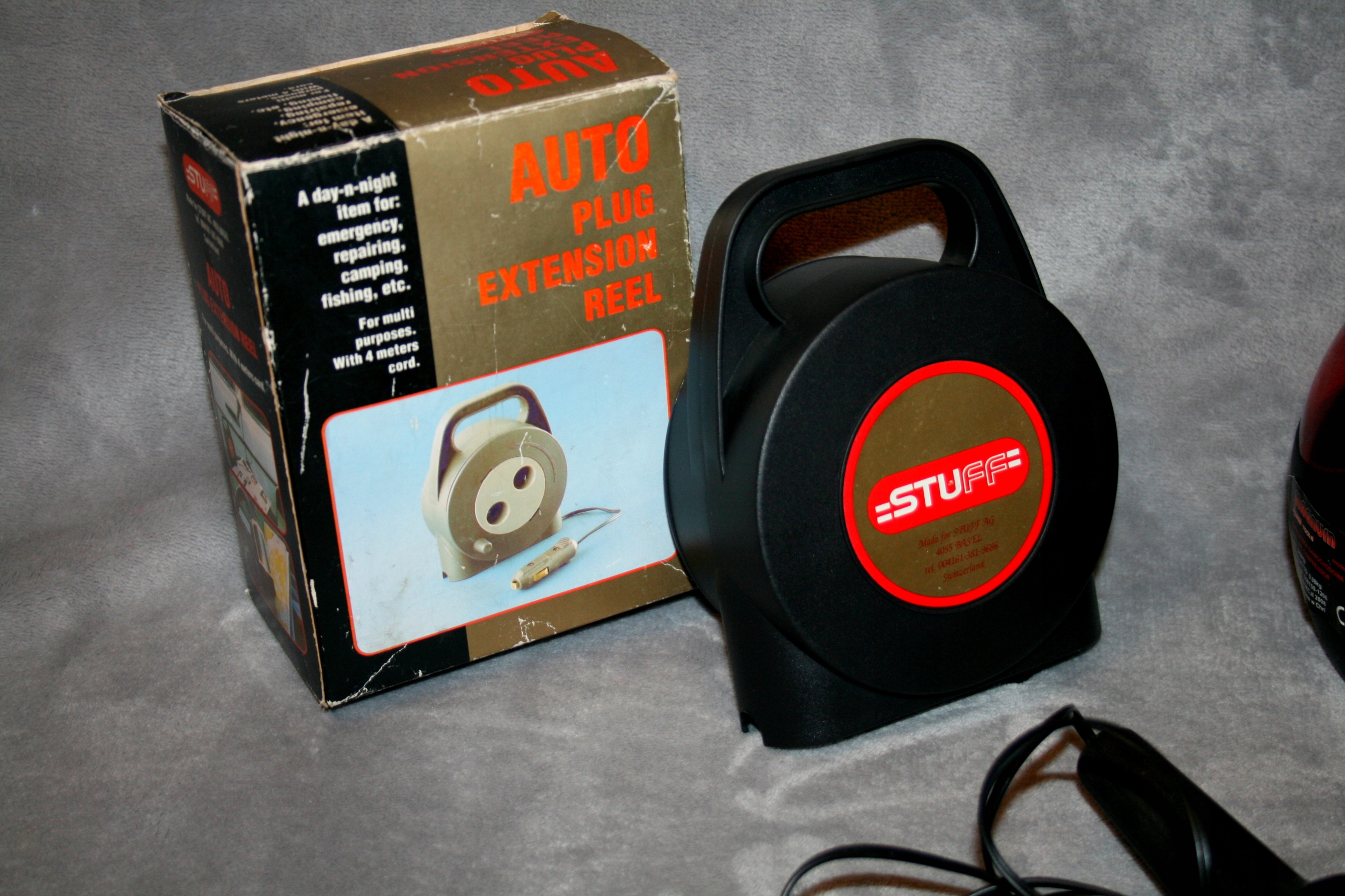 AKCESORIA DO AUTA LAMPKA KOMPRESOR PRZEDŁUŻACZ 4 m Stan opakowania oryginalne