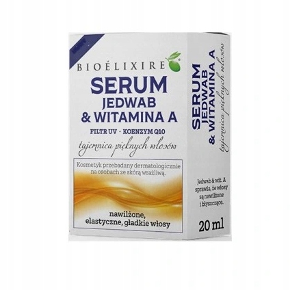 BIOELIXIRE SERUM JEDWAB I WITAMINA A 20ML