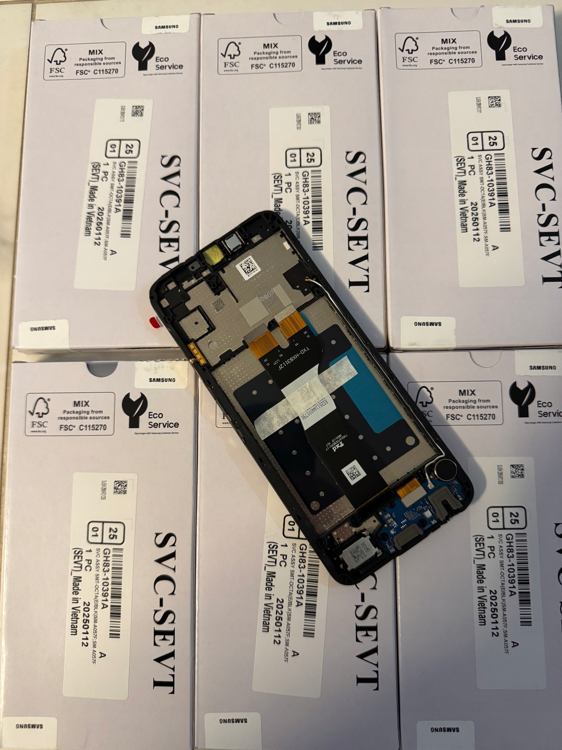 Wyswietlacz Samsung A05S A057 Ramka Oryginał Uzbrojony