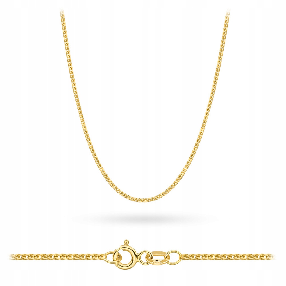 Krásný Zlatý Řetízek Au 585 Vzor Liščí ocas 50cm 14k