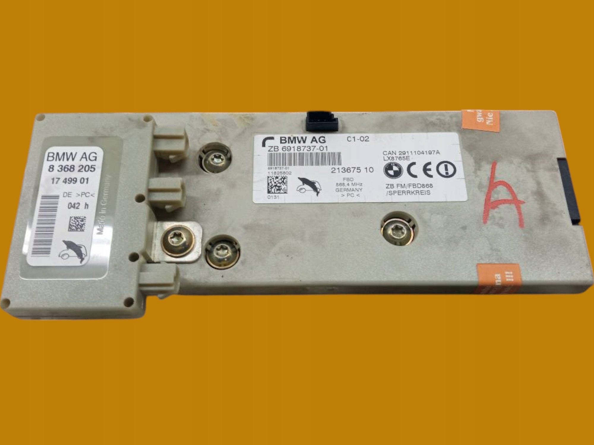 modul Verstärker ANTENY 6918737 Bmw Seria 7 IV (2001-2008) E65/66/67/68