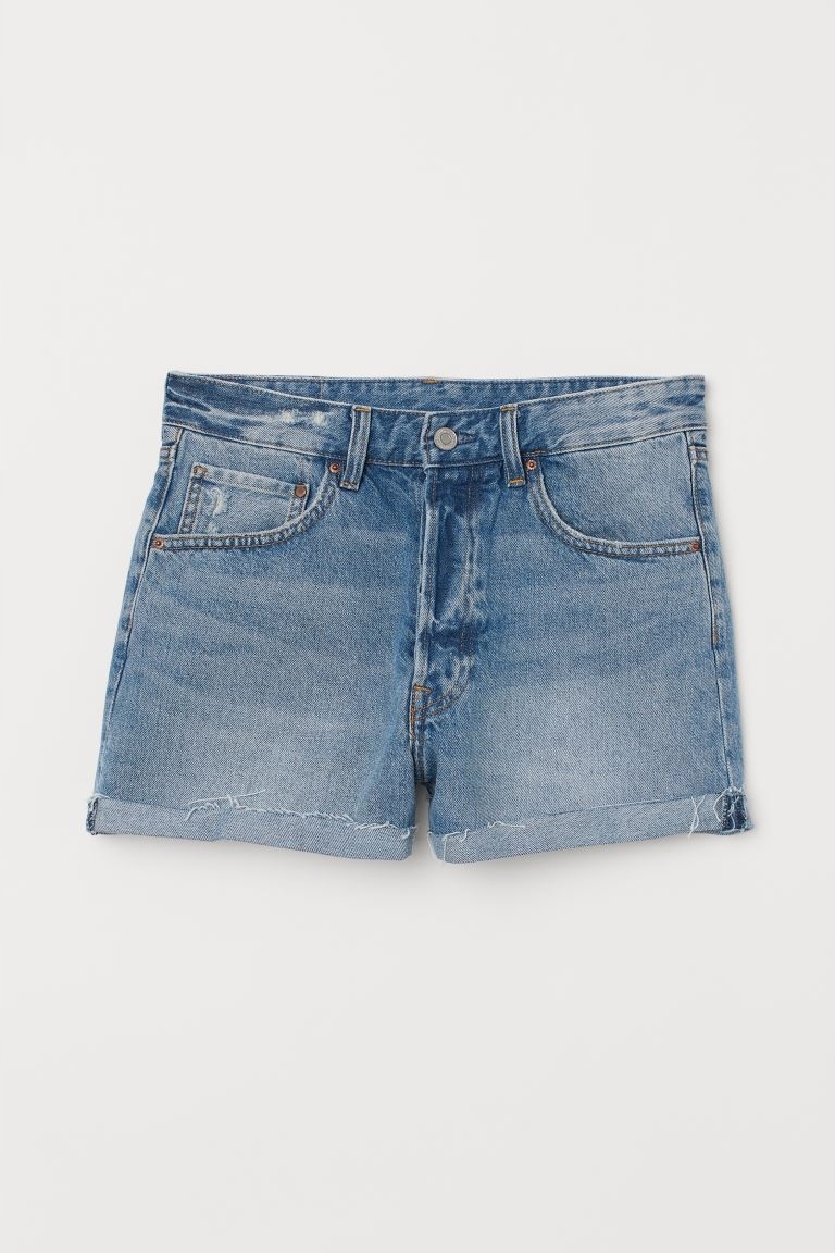 

szorty dżinsowe high mom jeans H&m 36 S K170