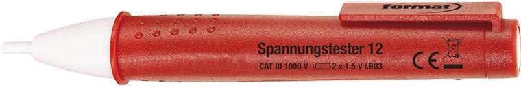 Bezkontaktní zkumavka napětí 12-1000 V Ac format