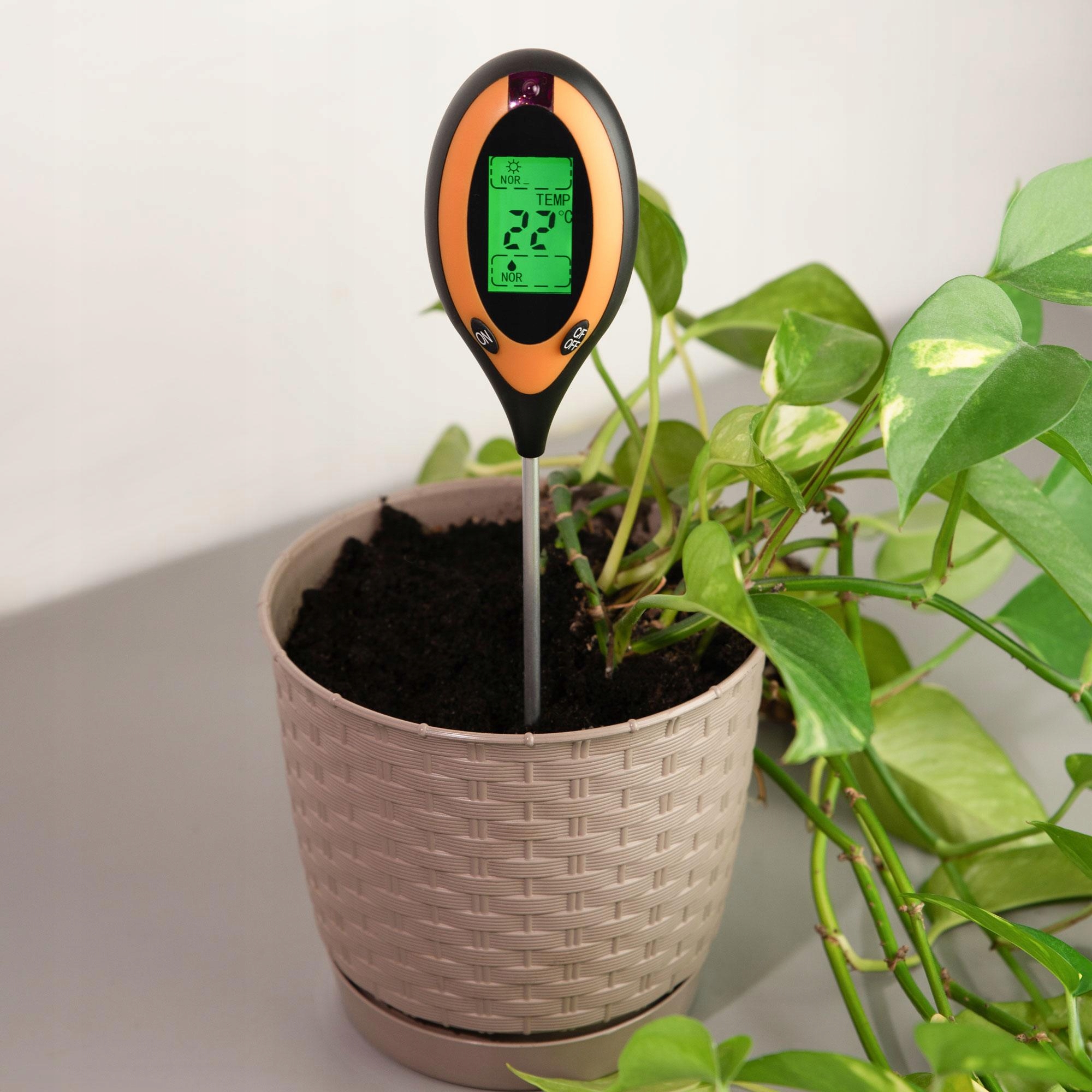 Sillar kwasomierz glebowy miernik kwasowości wilgotności 4w1 tester podłoża Kod producenta SIL113