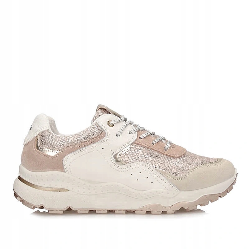 Dámské tenisky 1158055 Igi&co bílé, šněrovací polobotky na platformě