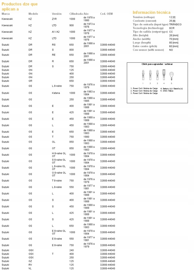 DZE REGULATOR NAPIĘCIA KAWASAKI KZ900/1000 Producent DZE